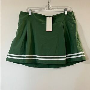 CALIA by Carrie Underwood Forest Green Mini Skort